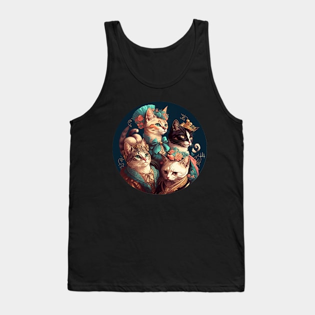 Feline Proper Tank Top by HiLife